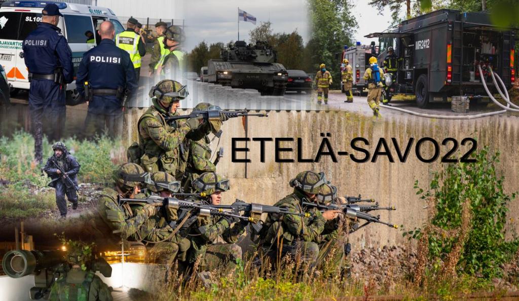 Karjalan prikaatin johtama paikallispuolustusharjoitus Etelä-Savo 22 järjestetään Savonlinnan alueella 3.–9. syyskuuta. Viikon aikana harjoitellaan Puolustusvoimien paikallisjoukkojen tehtäviä sekä Etelä-Savon eri viranomaisten välistä yhteistoimintaa. Etelä-Savon pelastuslaitos on mukana harjoituksessa koko viikon ajan erilaisissa yhteistoimintaosuuksissa ja vastaa evakuointiharjoituksen järjestämisestä.